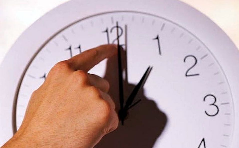 Este día termina el horario de verano