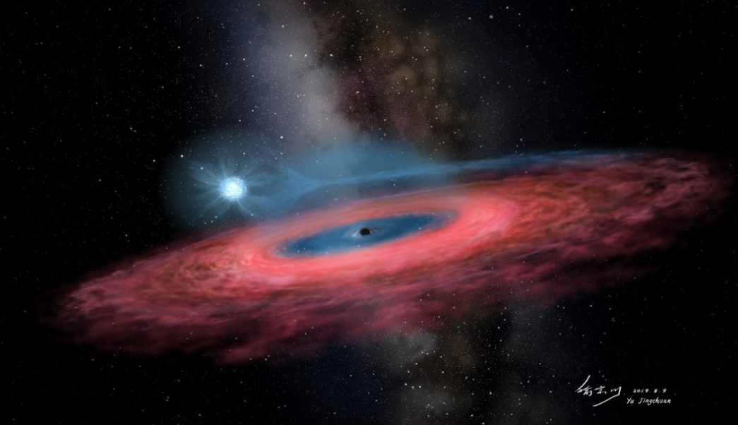 Hallan un enigmático agujero negro estelar gigante