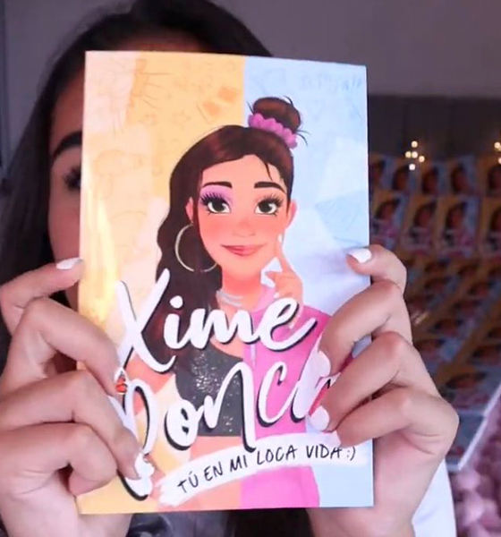 Xime Ponch, la creadora de contenido, lanza su libro Tú en mi loca vida (video)