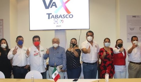 PRI y PAN presentan coalición #VaXTabasco