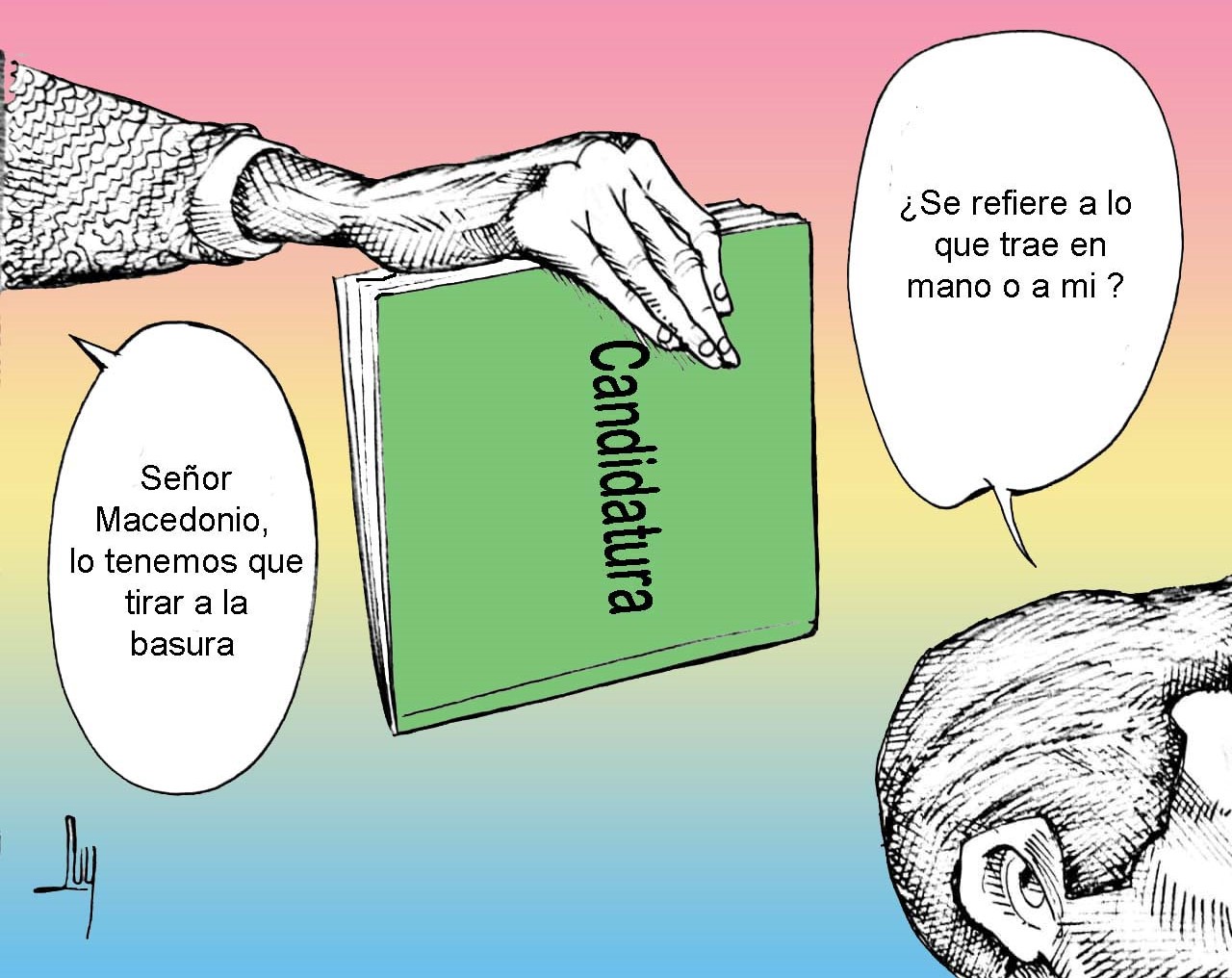 El candidato del Presidente