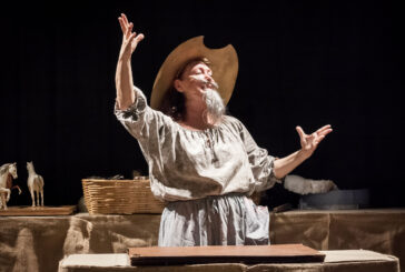 Teatro a domicilio a través del programa Helénico en Los Pinos