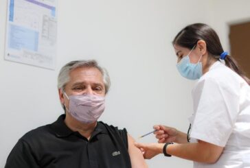 Presidente de Argentina da positivo a Covid, pese a que en enero se vacunó
