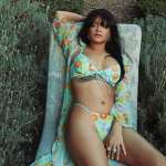 Rihanna ofrece leggings con un sugestivo escote… ¡para el trasero!