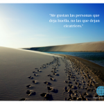 Huellas, no cicatrices