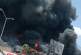 Voraz incendio consume fábrica en Santa Catarina, NL (video)