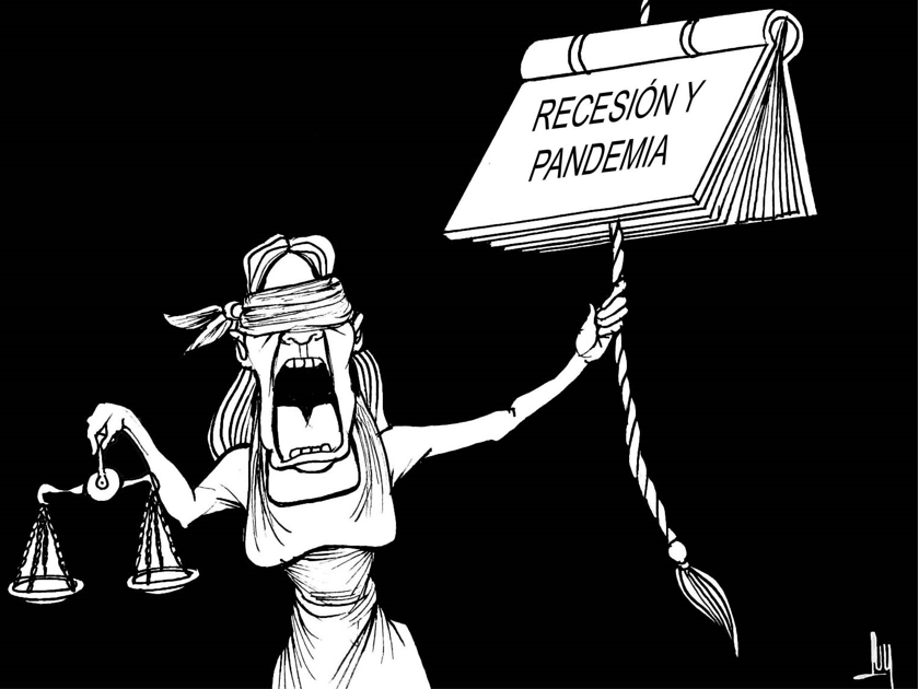 recesión, pandemia