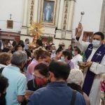 Con gran colorido, devotos celebran a San Miguel Arcángel en CDMX