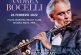 Inicia cuenta regresiva para el espectacular concierto del tenor italiano Andrea Bocelli en el Caribe Mexicano