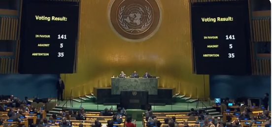 Foto: Captura de video @ONU_es
