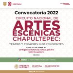 Conoce la convocatoria Circuito Nacional de Artes Escénicas Chapultepec: Teatro y Espacios Independientes