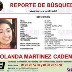 Hallan cuerpo de mujer en NL; vestimenta coincide con la de Yolanda Martínez