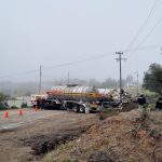 Bloqueo de más de 12 horas en la carretera Veracruz-Puebla, tras volcadura de doble articulado