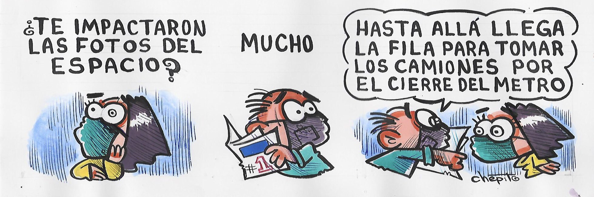 metro, caricatura
