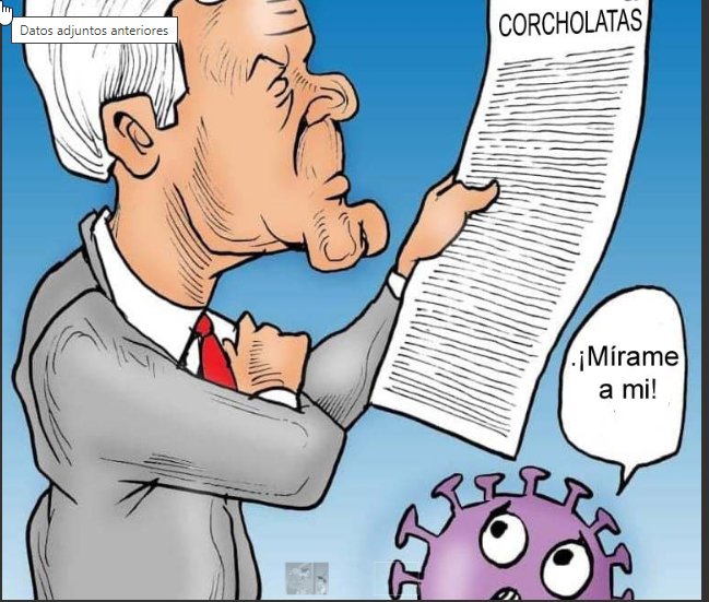 amlo, covid, caricatura