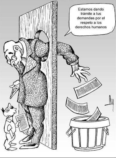 caricatura, derechos humanos, justicia