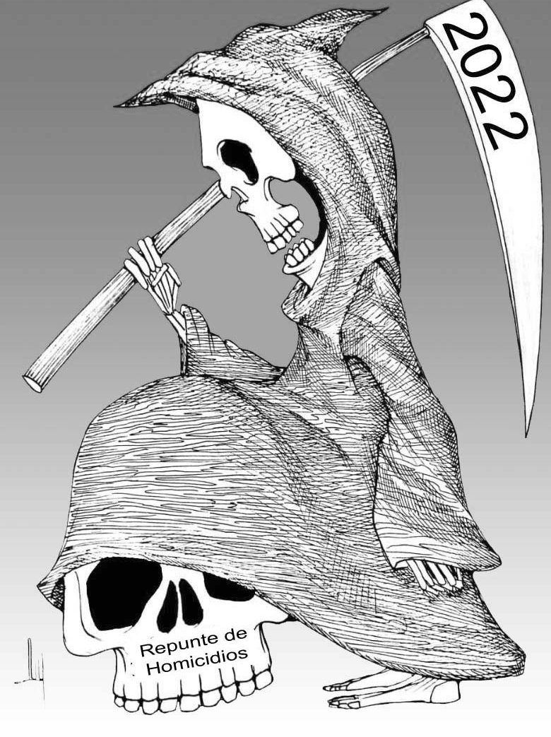 caricatura, día de muertos, muerte