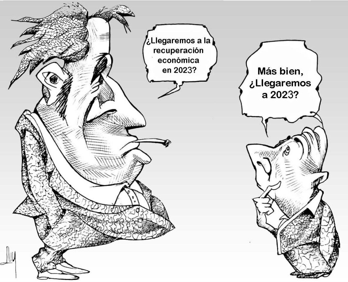 caricatura, economía