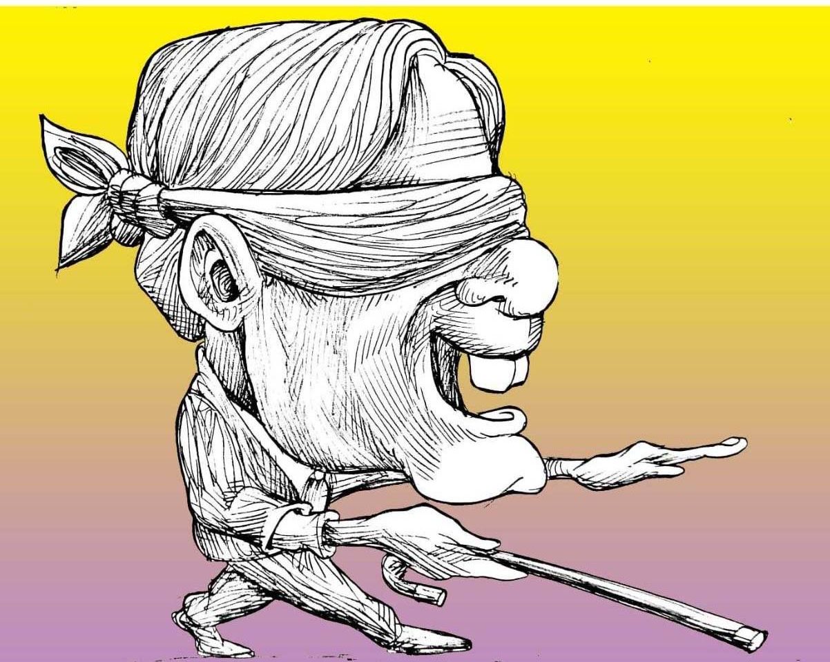 amlo, caricatura, marcha
