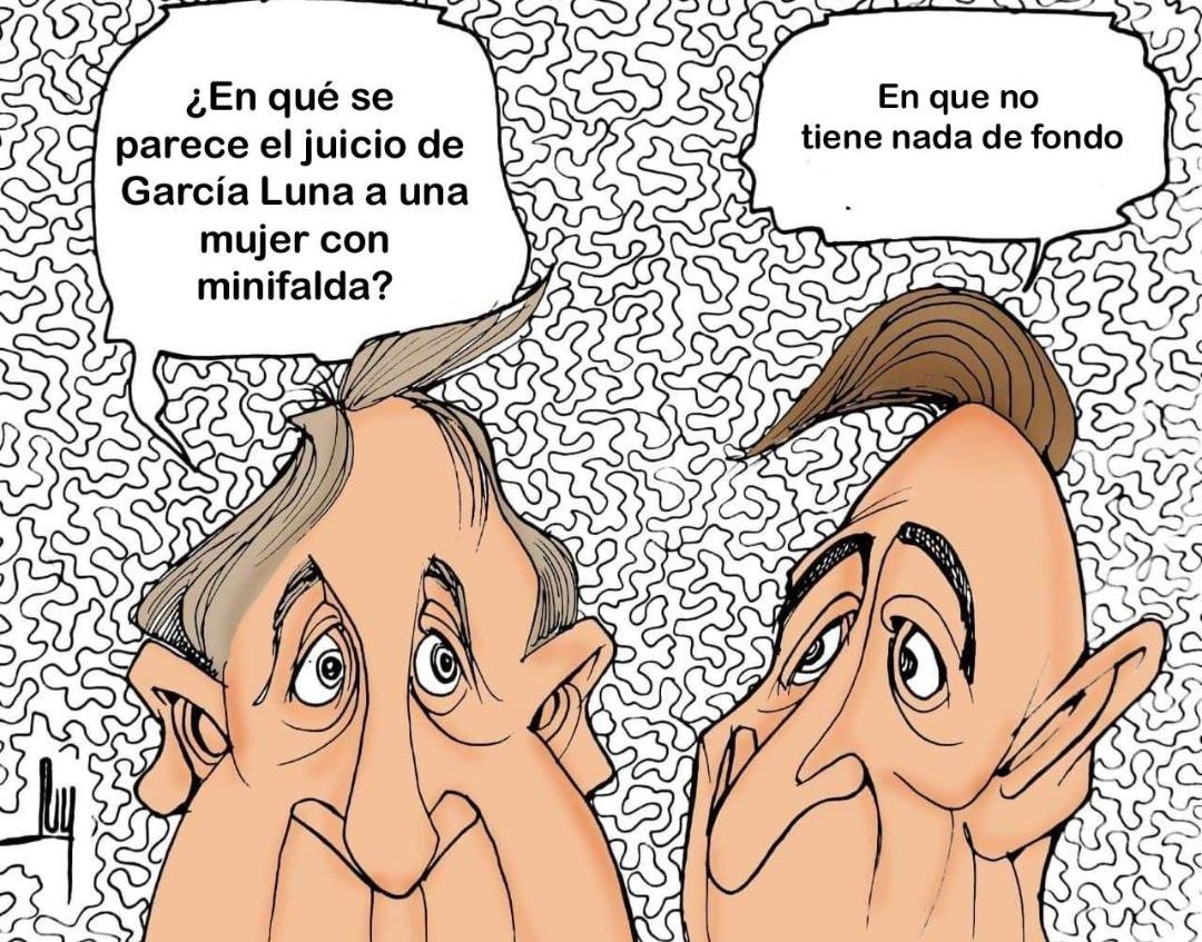 garcía luna, juicio, adivinanza, caricatura