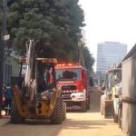 Muere una persona en derrumbe de obras en Río San Joaquín, alcaldía Miguel Hidalgo