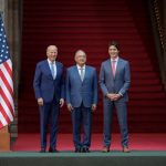 Mensaje a la prensa de Biden, Trudeau y AMLO (En directo)