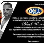 A los 54 años fallece Black Warrior, figura de la Lucha Libre mexicana