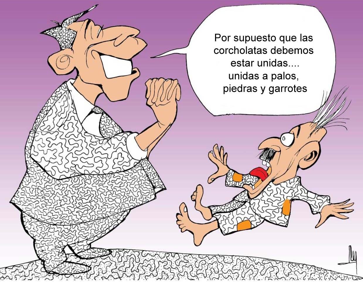 caricatura, corcholatas, elecciones 2024