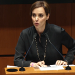 La senadora Lilly Téllez habla del autor intelectual del tramposo Plan B (videos)