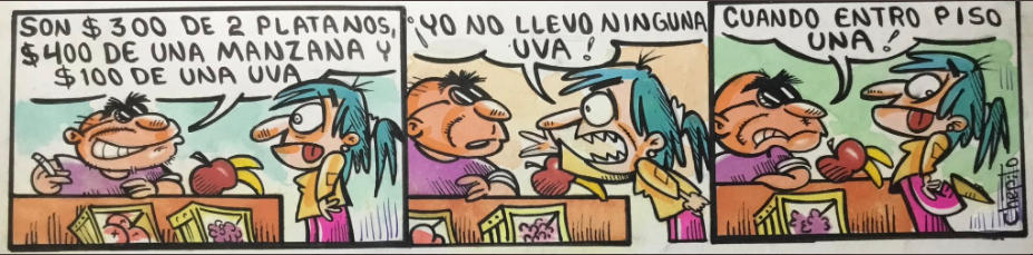 caricatura, inflación, carestía