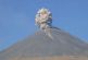 Poderosa explosión de Don Goyo, esta mañana (video)