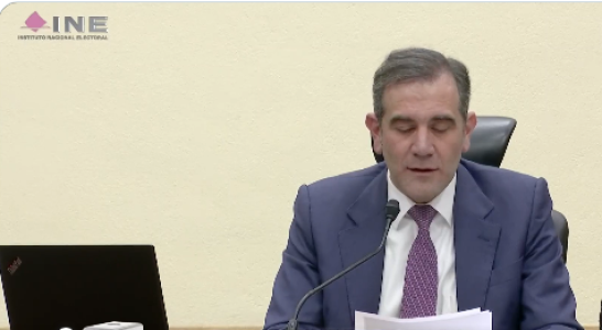 Foto: Captura de video @INEMexico
