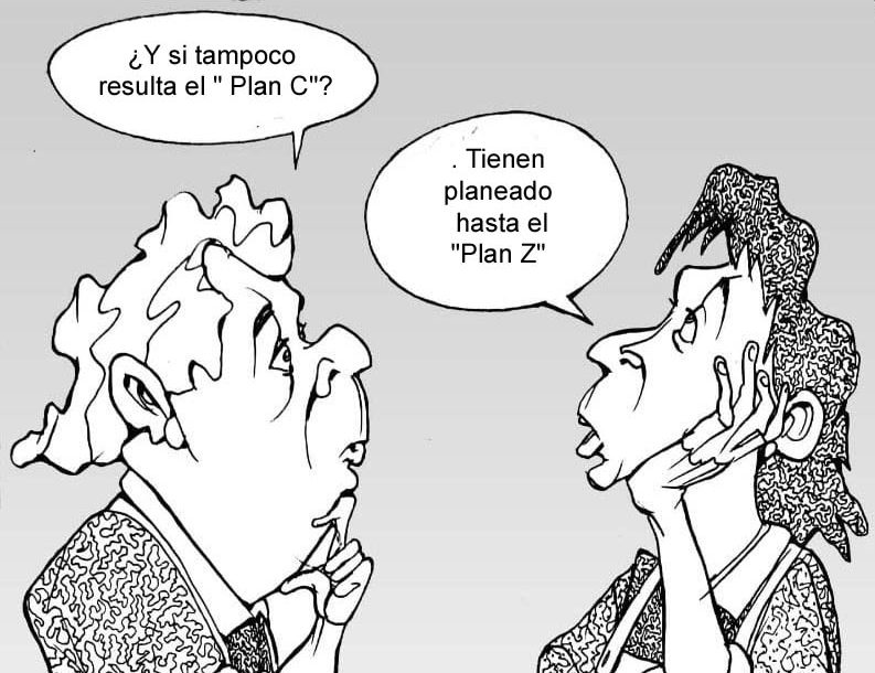 caricatura, plan c, amlo