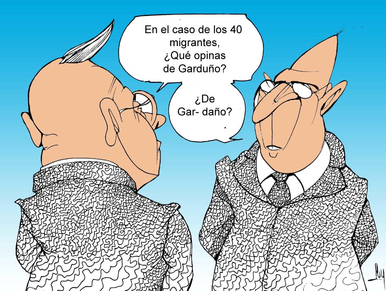 INM, migrantes, francisco garduño, caricatura, justicia