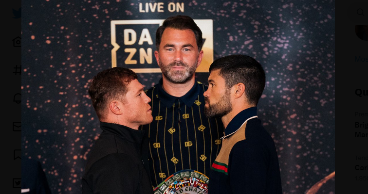 Foto: Twitter @Canelo