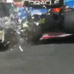 Error grave de 'Checo' Pérez; literal, 'pierde la cola' en #MonacoGrandPrix (videos)