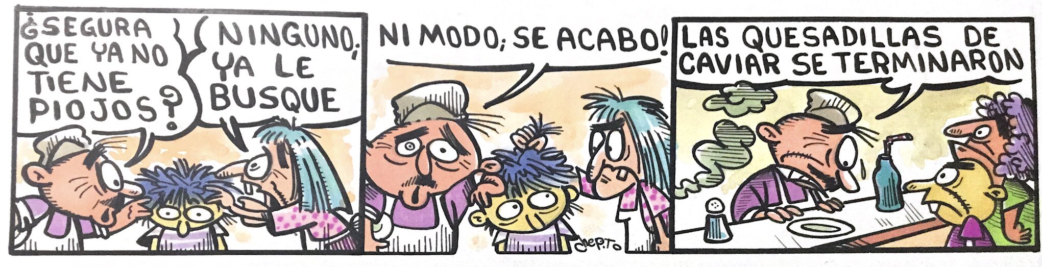 caricatura, caviar