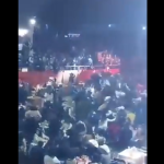 En pleno baile, aparece el 