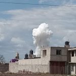 Reportan explosión de polvorín en el municipio de Zumpango