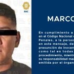 Investiga FGJ-CDMX a un hombre por su posible participación en los delitos de portación de arma de fuego, contra la salud y cohecho