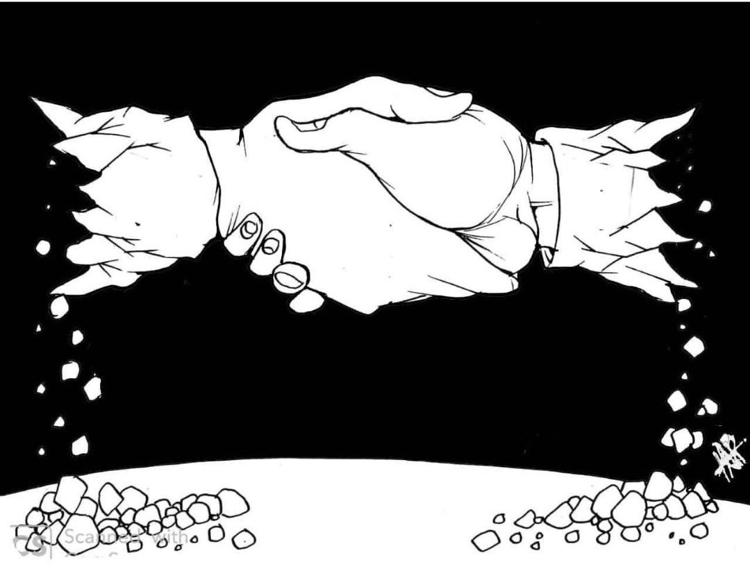 caricatura, oposición, partidos políticos