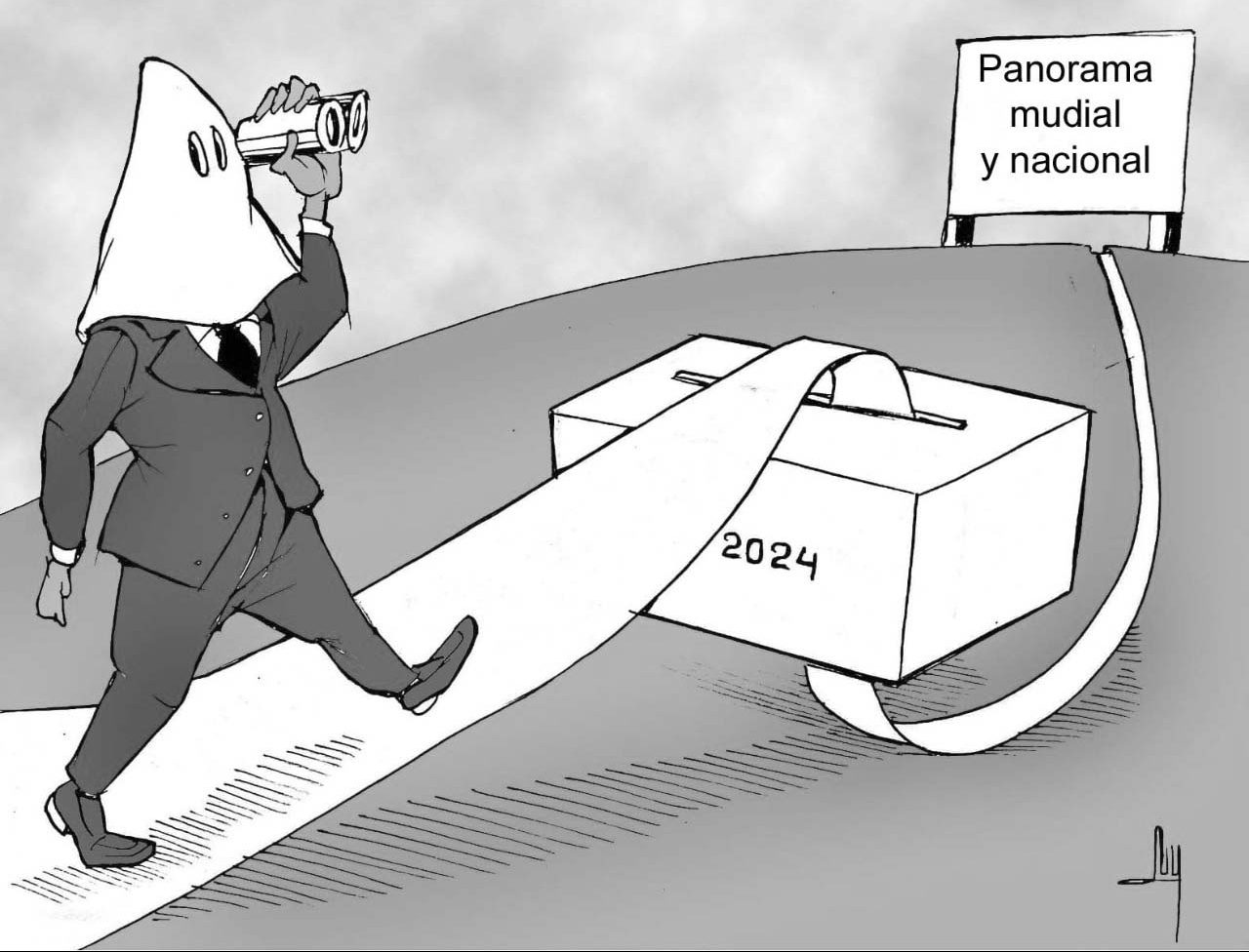 caricatura, elecciones, 2024