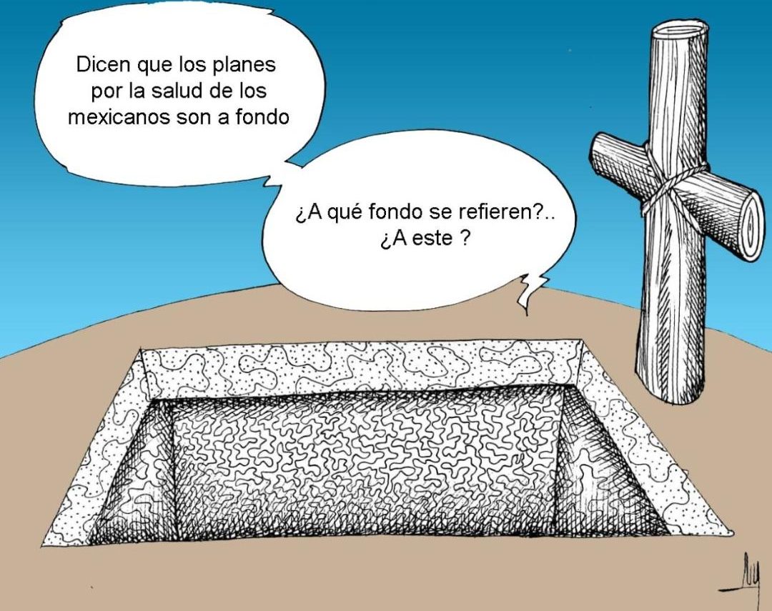 caricatura, salud pública