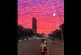 Impactante atardecer rosado sobre el centro de Vietnam (video)