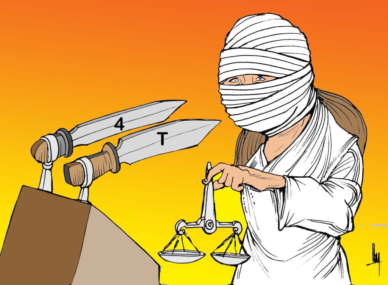 caricatura, justicia, 4t