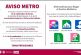 El STC-Metro ampliará su horario de servicio el viernes 15 de septiembre