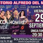 Llega a Neza la exitosa obra 'Busco al hombre de mi vida… marido ya tuve'