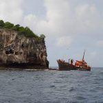 Hace agua el buque de la Marina Armada, ¿se hundirá como el Titanic?