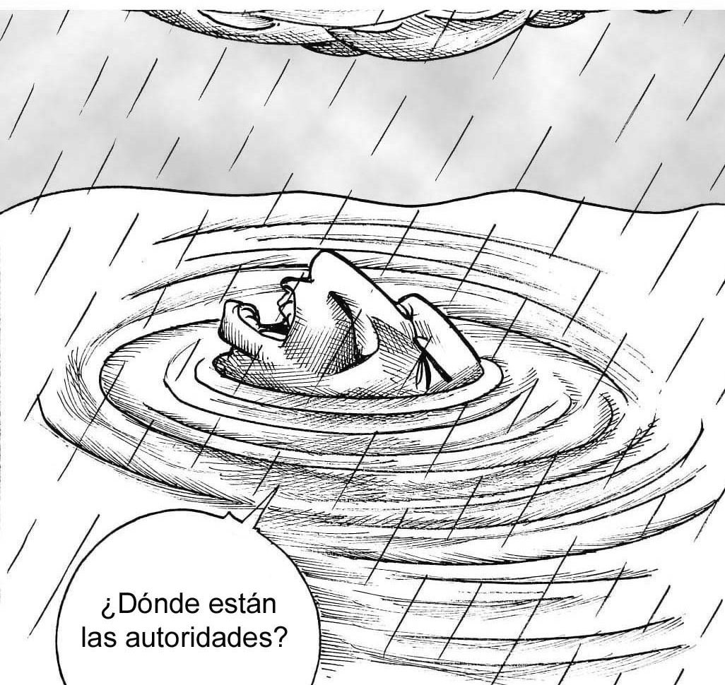caricatura, acapulco, huracán otis, damnficados
