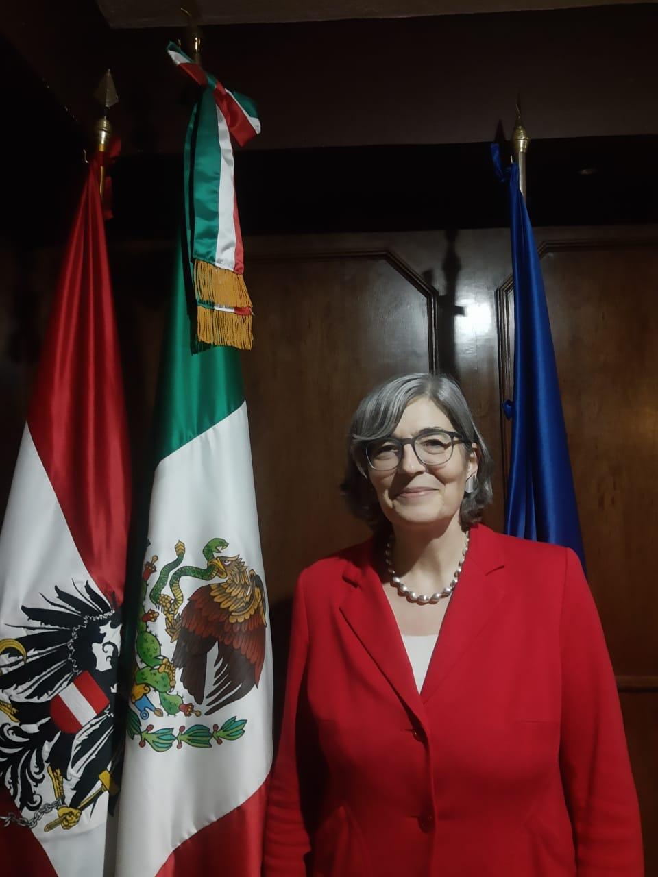 EMBAJADORA de Austria en México, Dra. Elisabeth Kehrer,